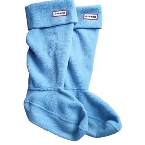 HUNTER Original Welly Boot Sock Baby Blue, Sz M